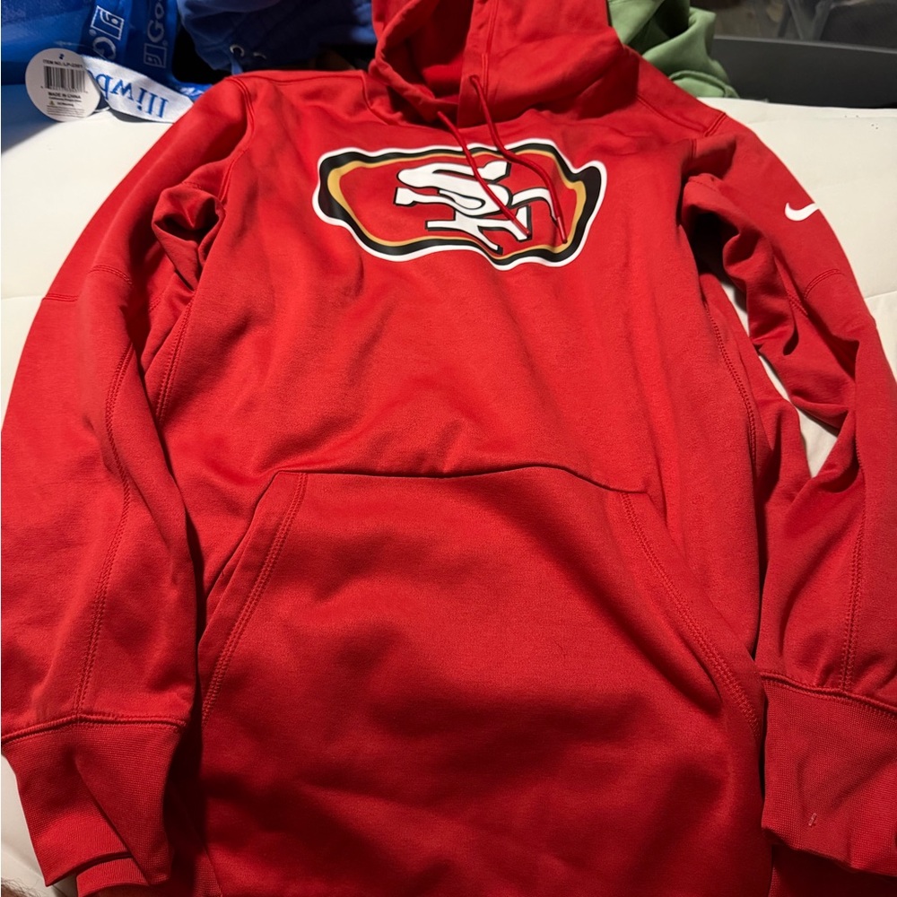 Nike San Francisco 49ers Red Pullover Hoodie
